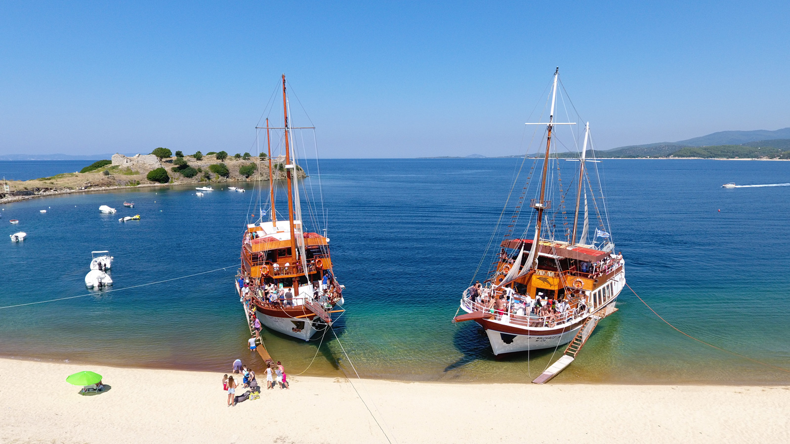 toroneos cruise from pefkohori